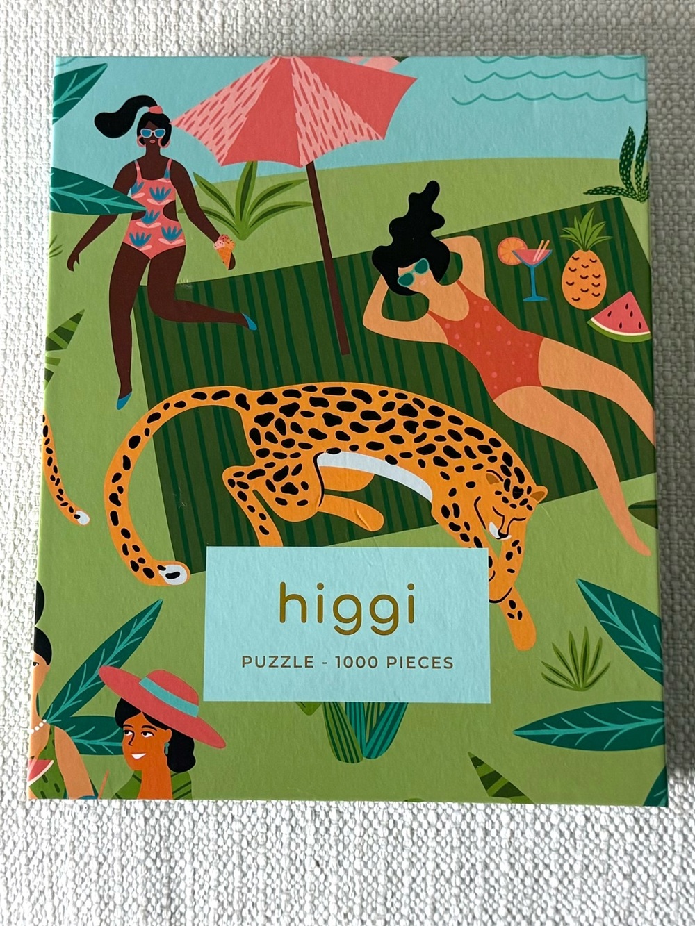 Higgi Puzzle The Cheetahs- Les Guépards